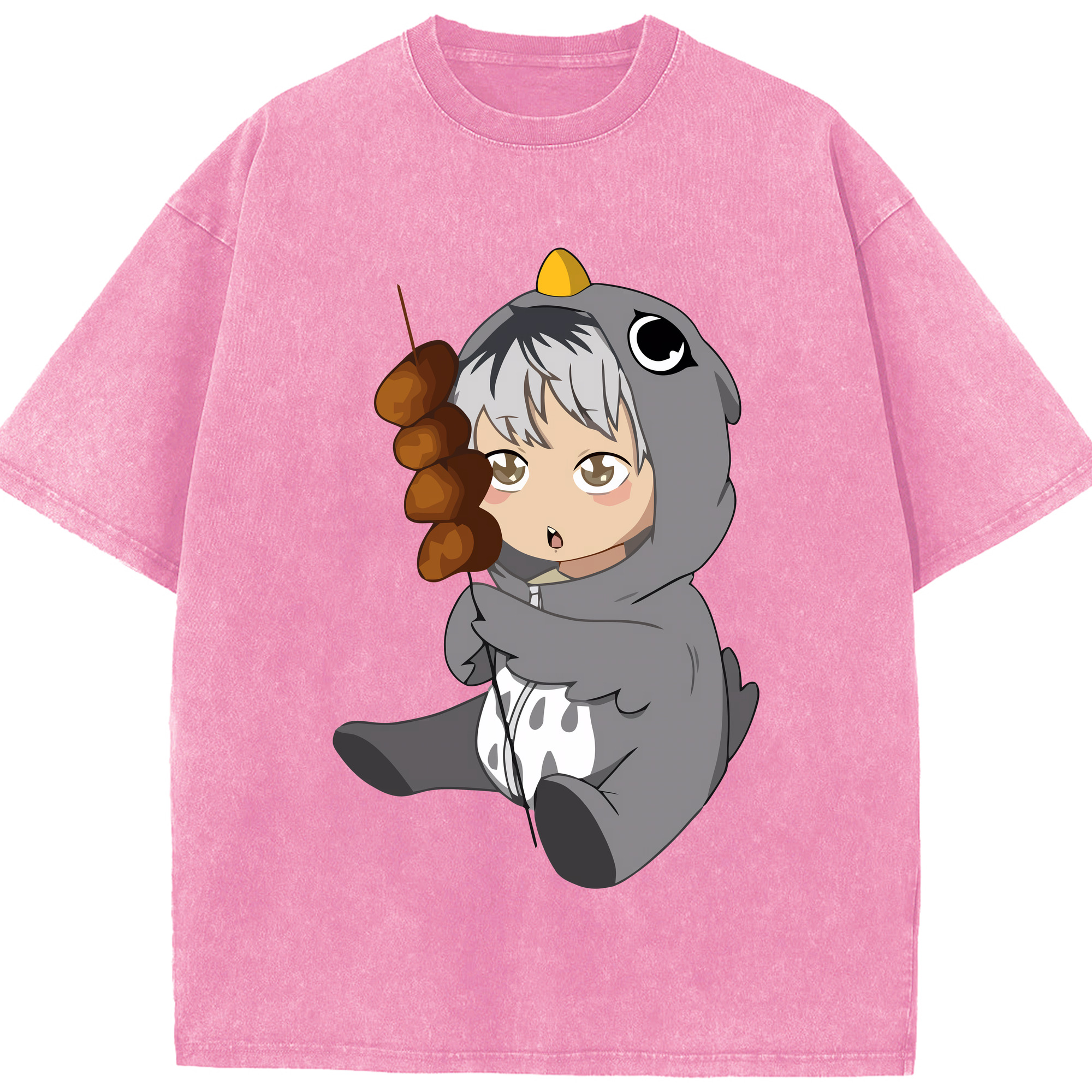 （画像用） ハイキュー!! Haikyu!! 綿100% ヴィンテージ風 半袖Tシャツ（フロントプリント）